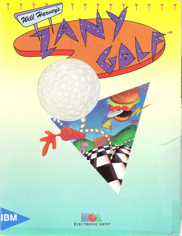 Zany Golf box art for Sega Mega Drive